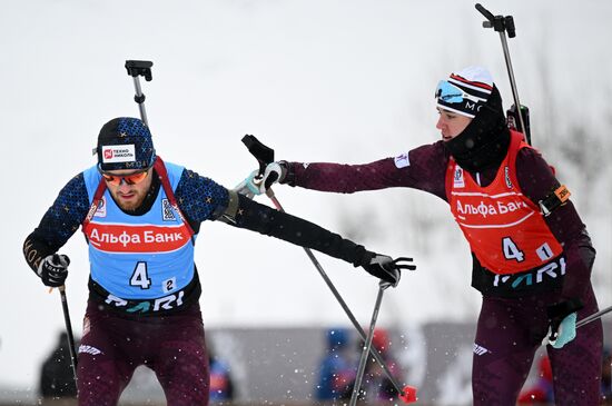 Russia Biathlon Commonwealth Cup Single Mixed Relay