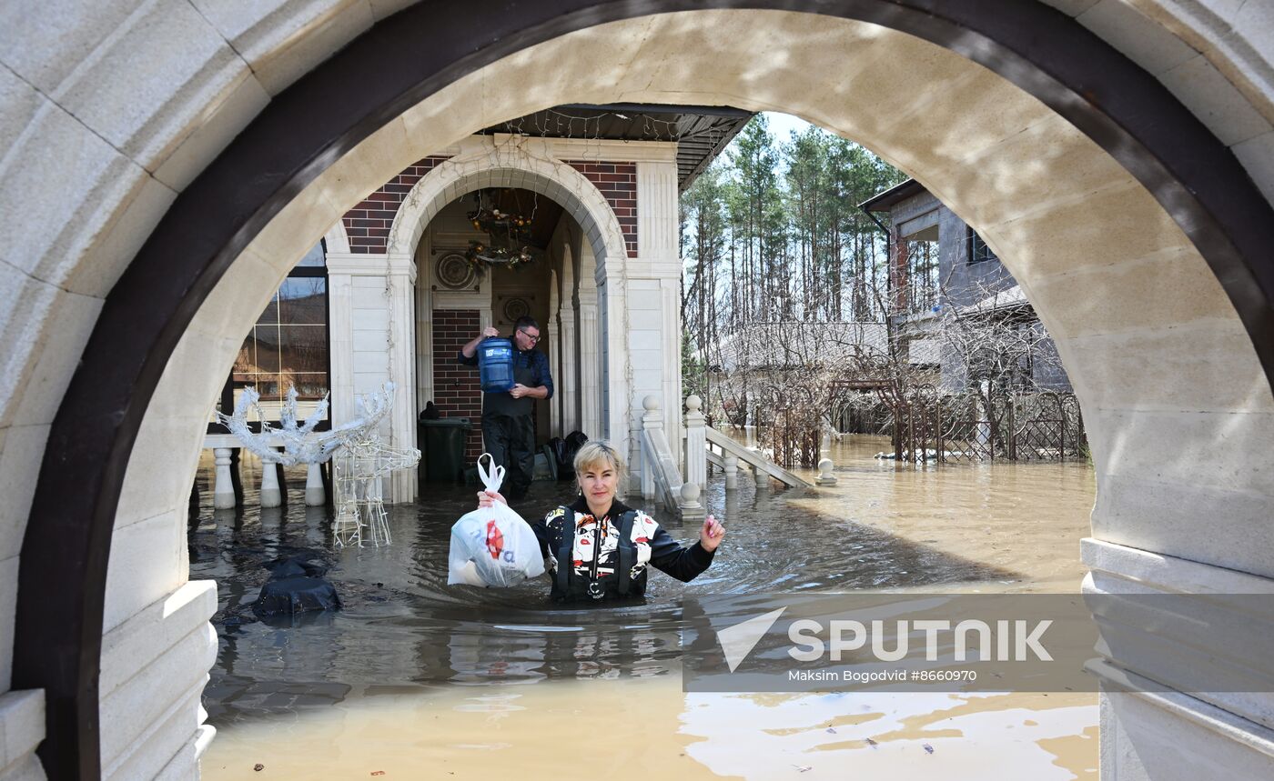 Russia Orenburg Floods