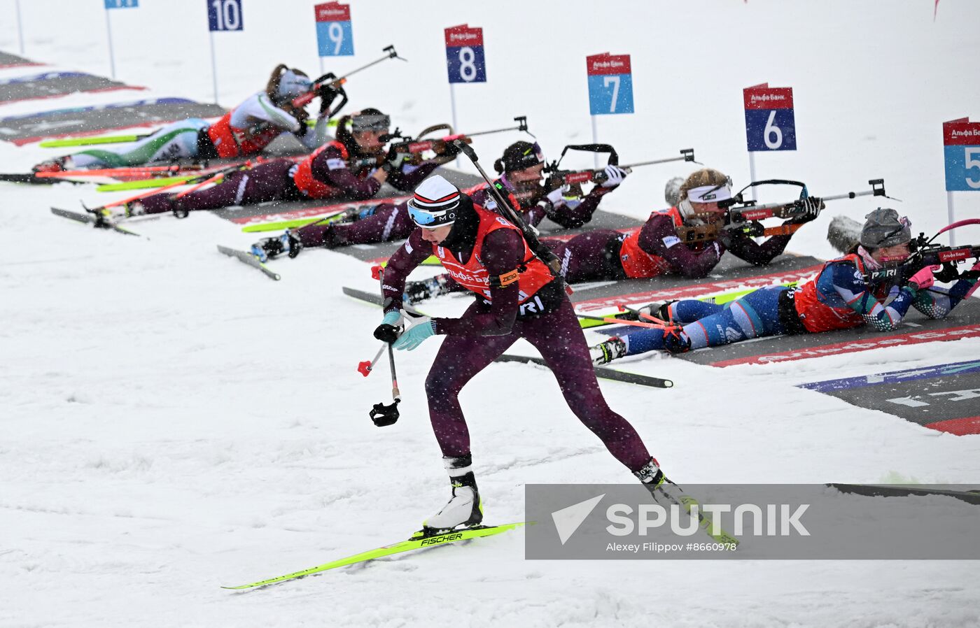 Russia Biathlon Commonwealth Cup Single Mixed Relay