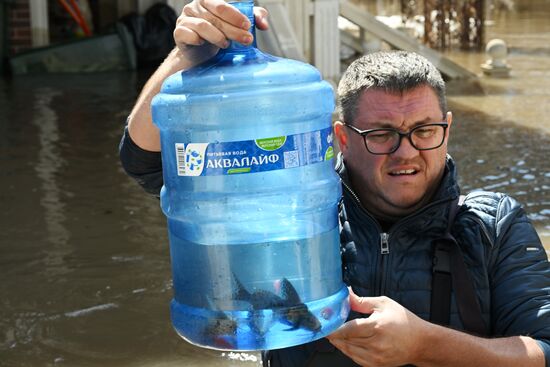 Russia Orenburg Floods