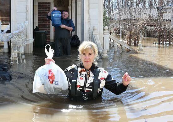 Russia Orenburg Floods