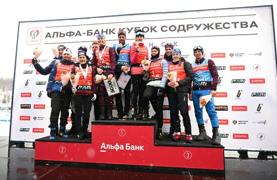 Russia Biathlon Commonwealth Cup Single Mixed Relay