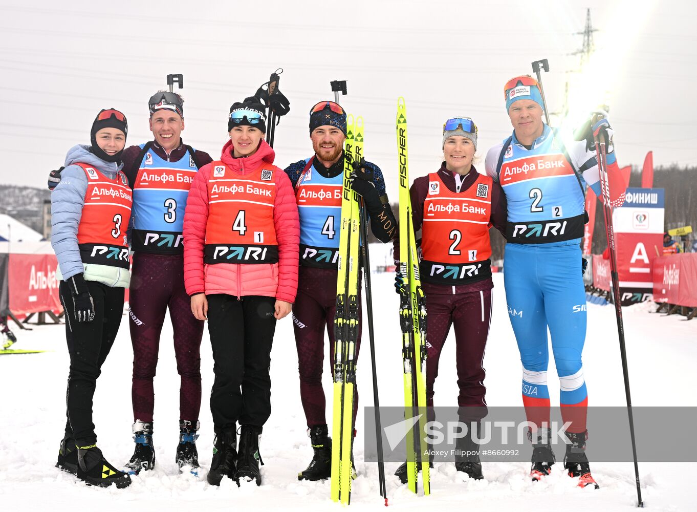 Russia Biathlon Commonwealth Cup Single Mixed Relay