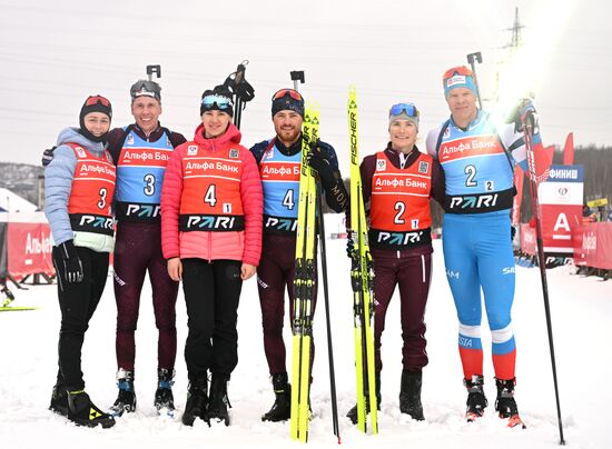 Russia Biathlon Commonwealth Cup Single Mixed Relay