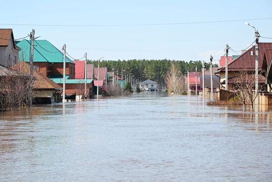 Russia Orenburg Floods