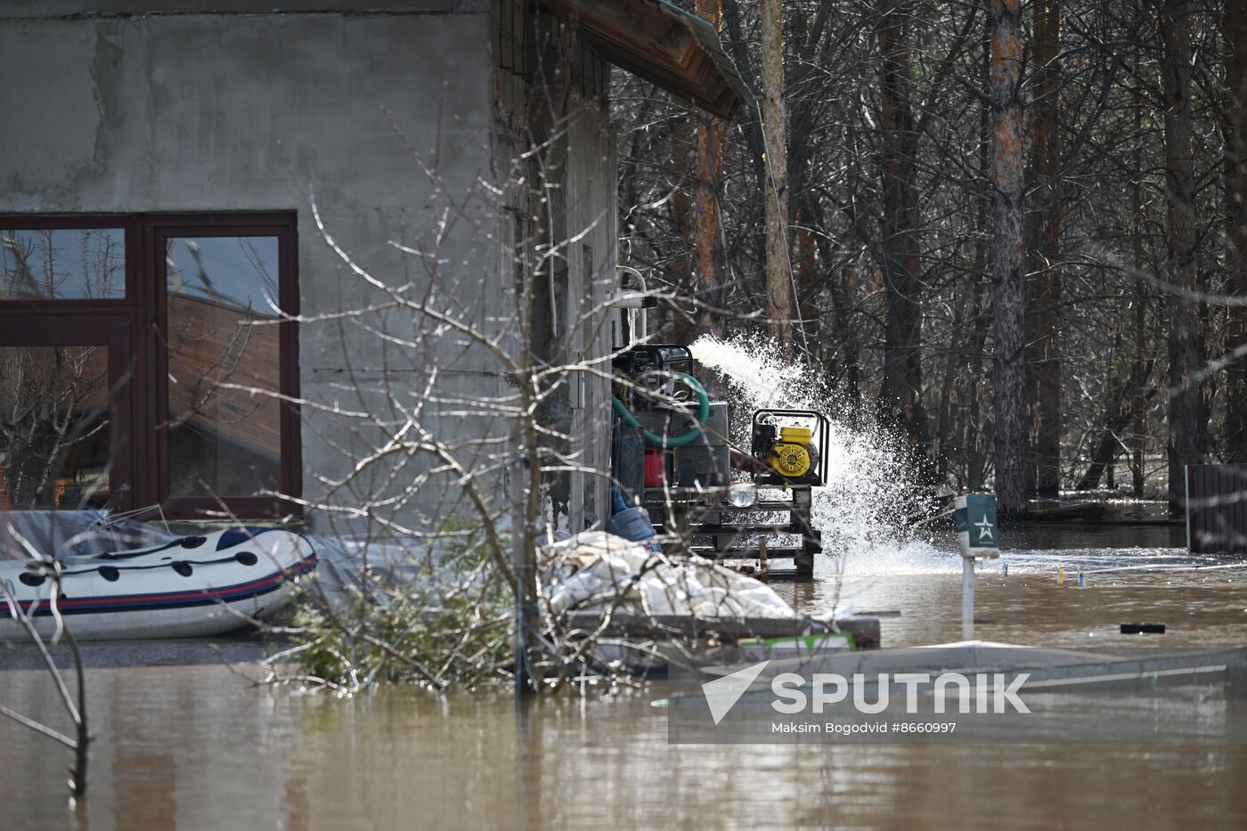 Russia Orenburg Floods