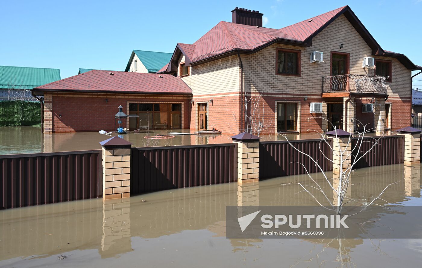 Russia Orenburg Floods