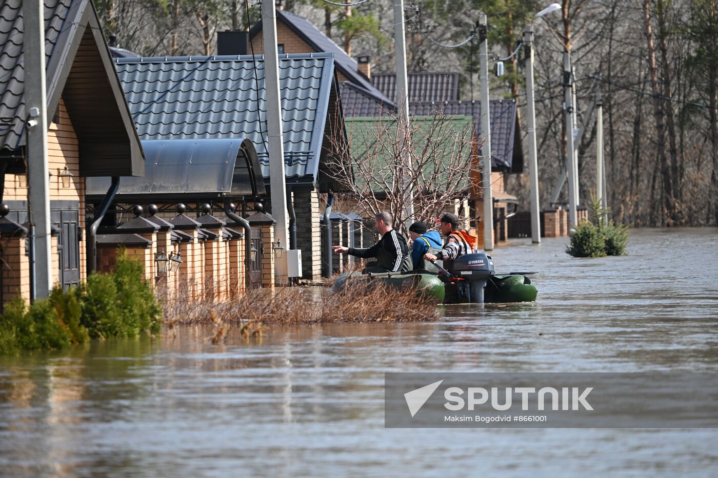 Russia Orenburg Floods