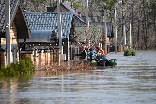 Russia Orenburg Floods