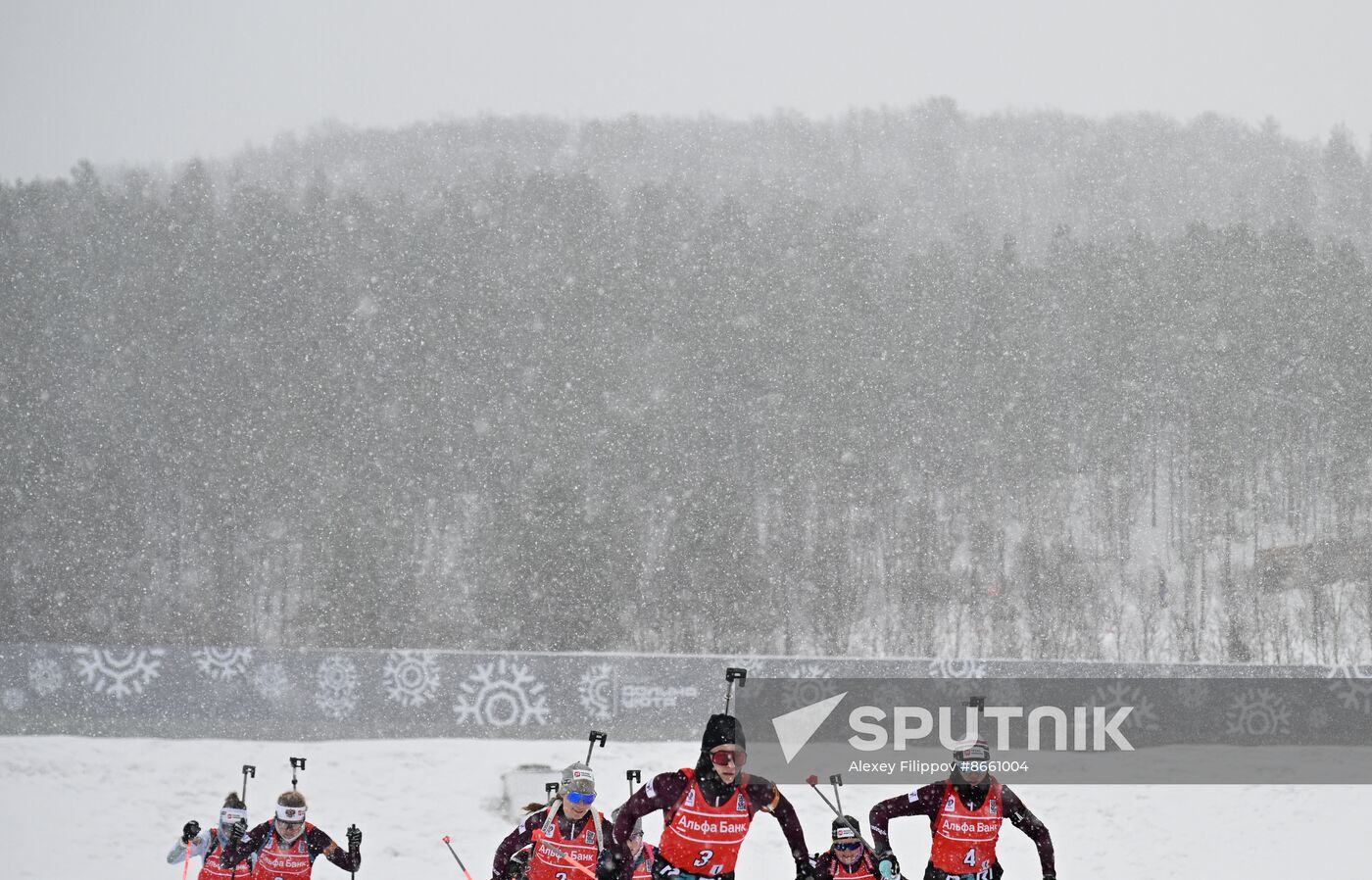 Russia Biathlon Commonwealth Cup Single Mixed Relay