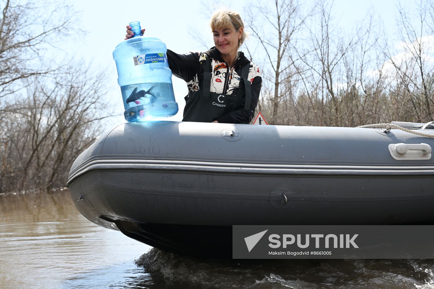 Russia Orenburg Floods