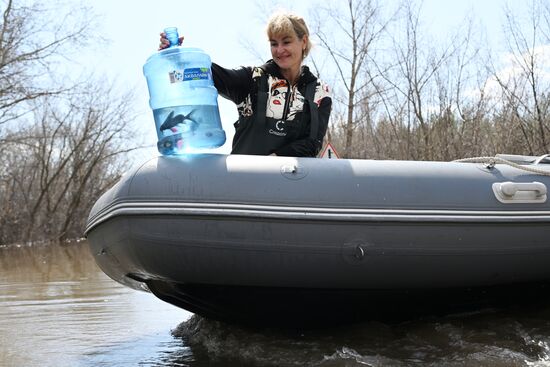 Russia Orenburg Floods