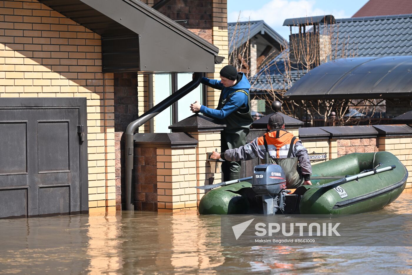 Russia Orenburg Floods