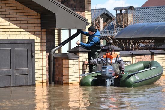 Russia Orenburg Floods