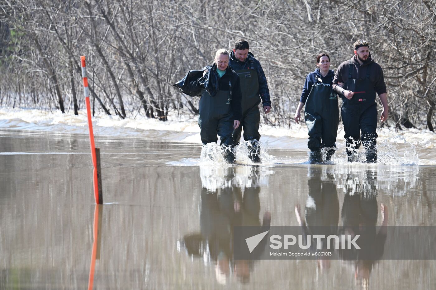 Russia Orenburg Floods