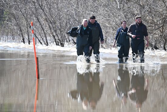 Russia Orenburg Floods