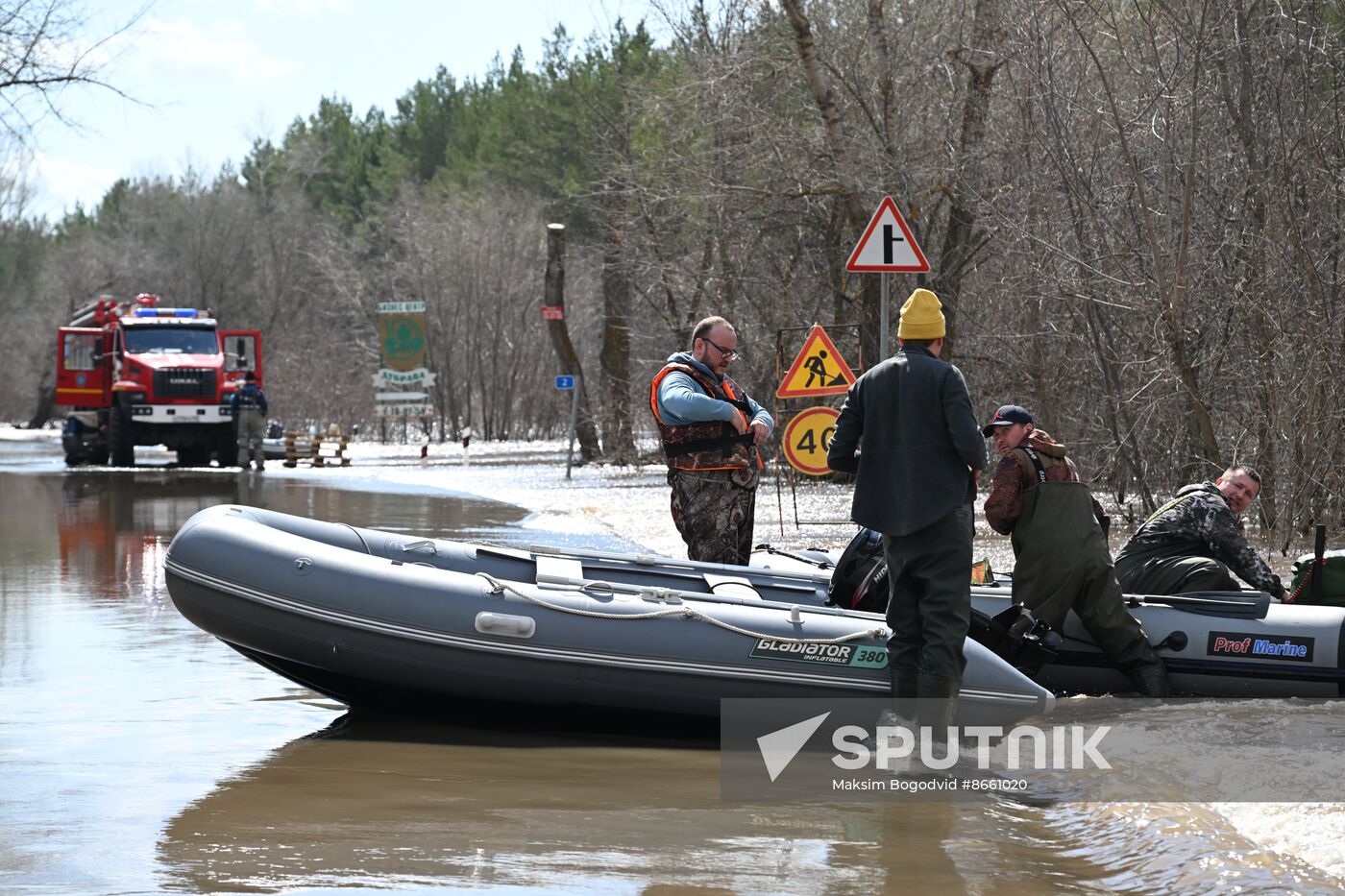 Russia Orenburg Floods