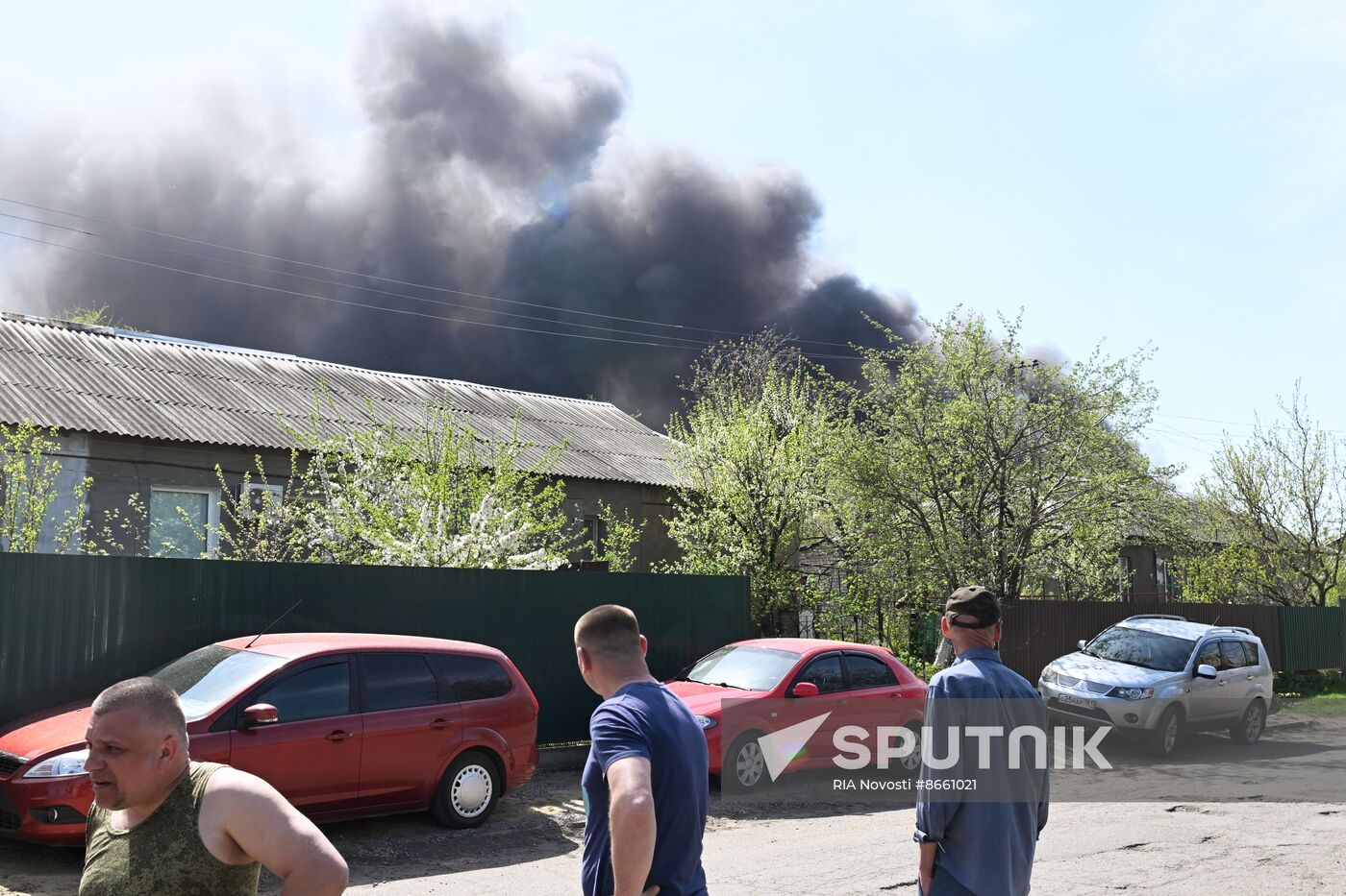 Russia Ukraine Military Operation Lugansk Shelling