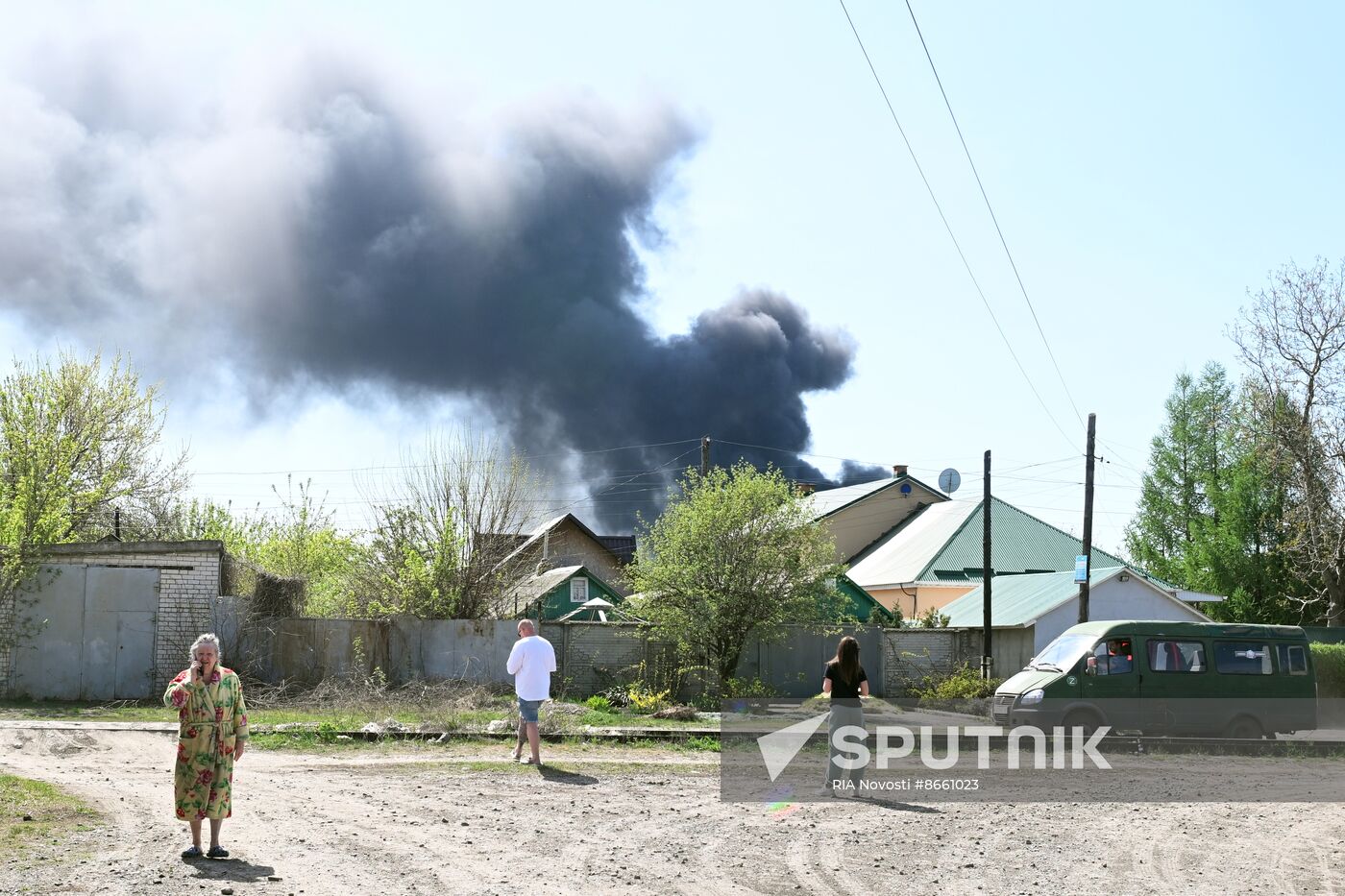 Russia Ukraine Military Operation Lugansk Shelling