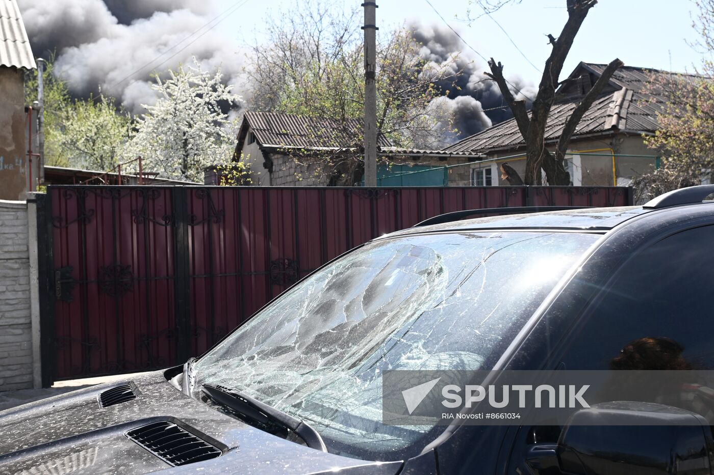 Russia Ukraine Military Operation Lugansk Shelling