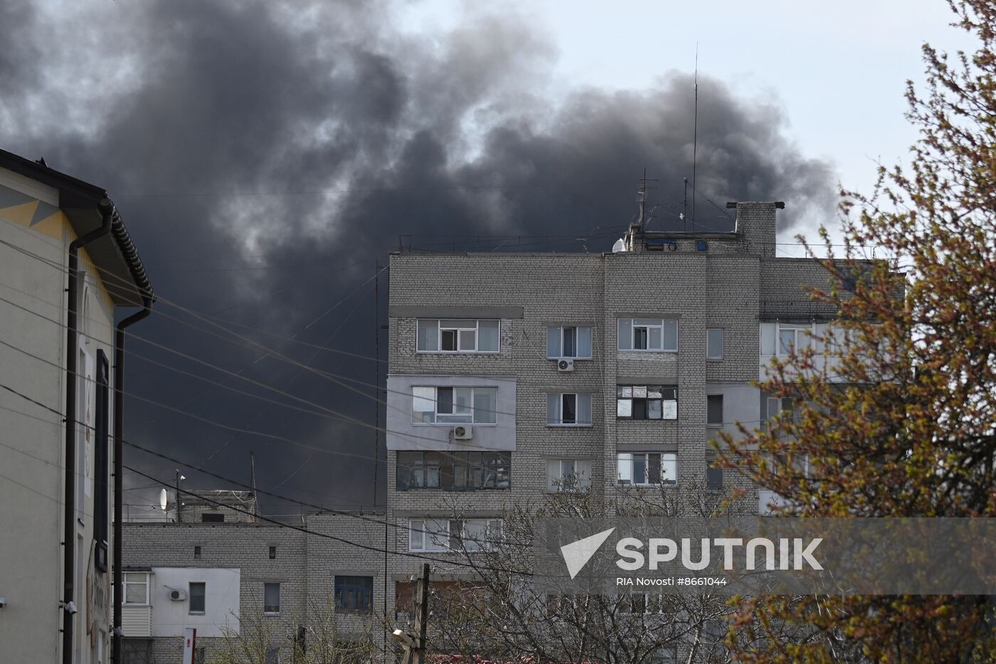 Russia Ukraine Military Operation Lugansk Shelling