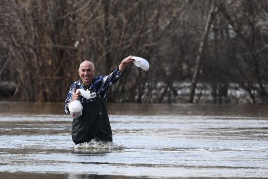 Russia Orenburg Floods