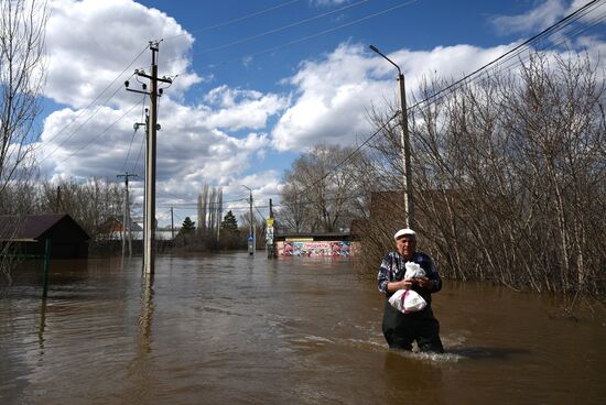 Russia Orenburg Floods