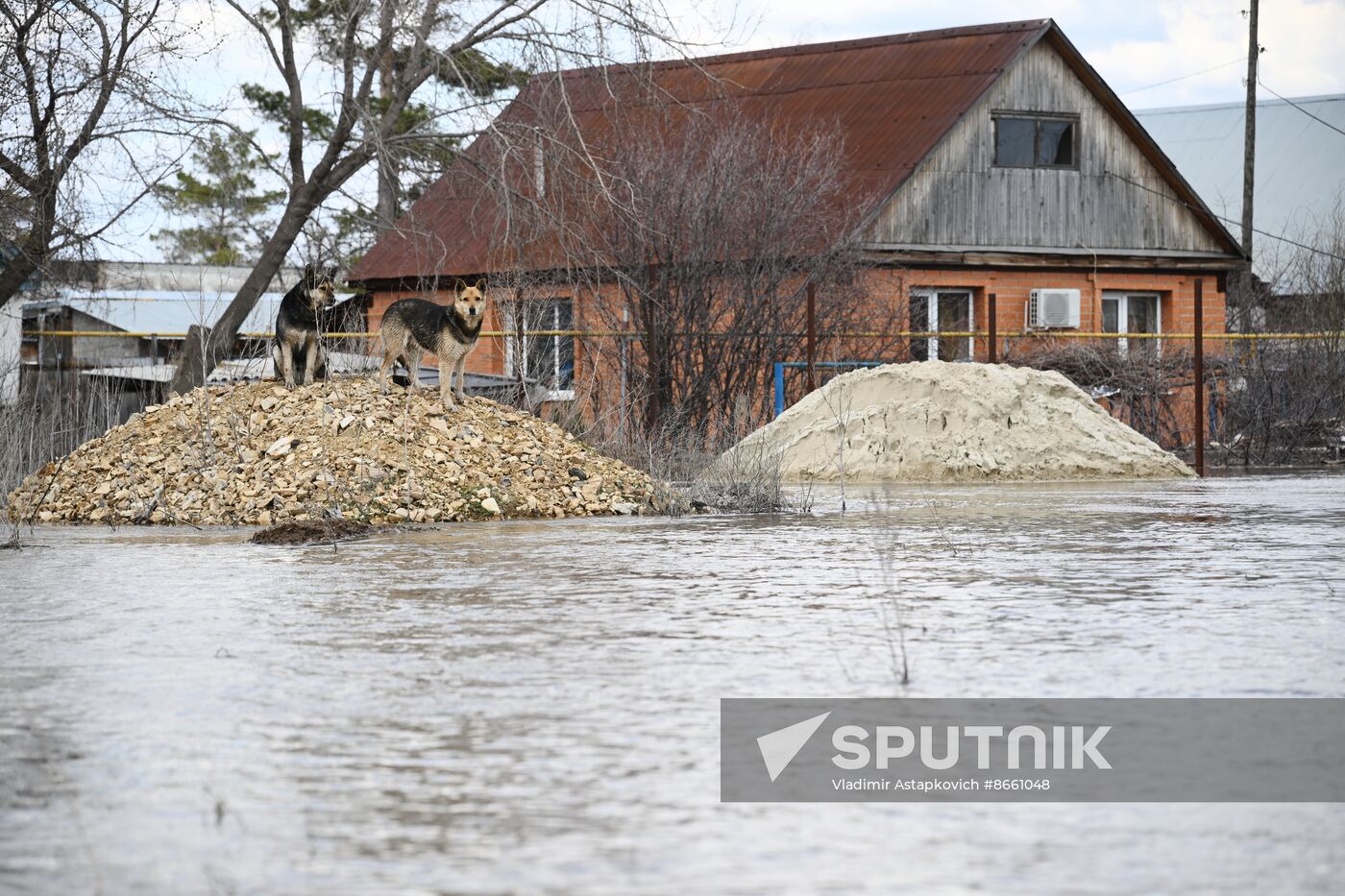 Russia Orenburg Floods