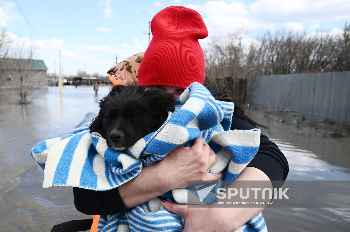 Russia Orenburg Floods