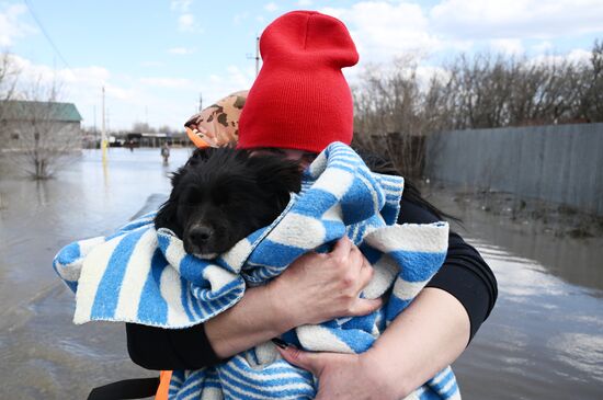 Russia Orenburg Floods