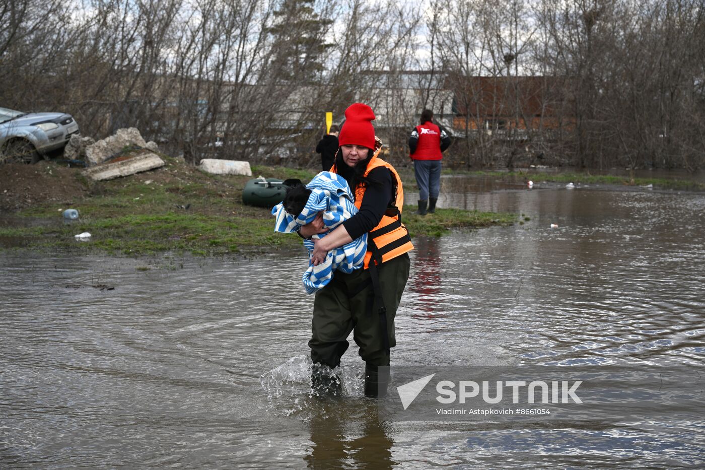 Russia Orenburg Floods