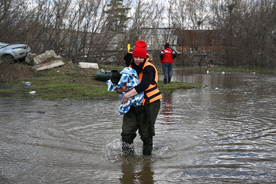 Russia Orenburg Floods