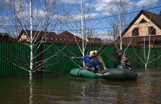 Russia Orenburg Floods