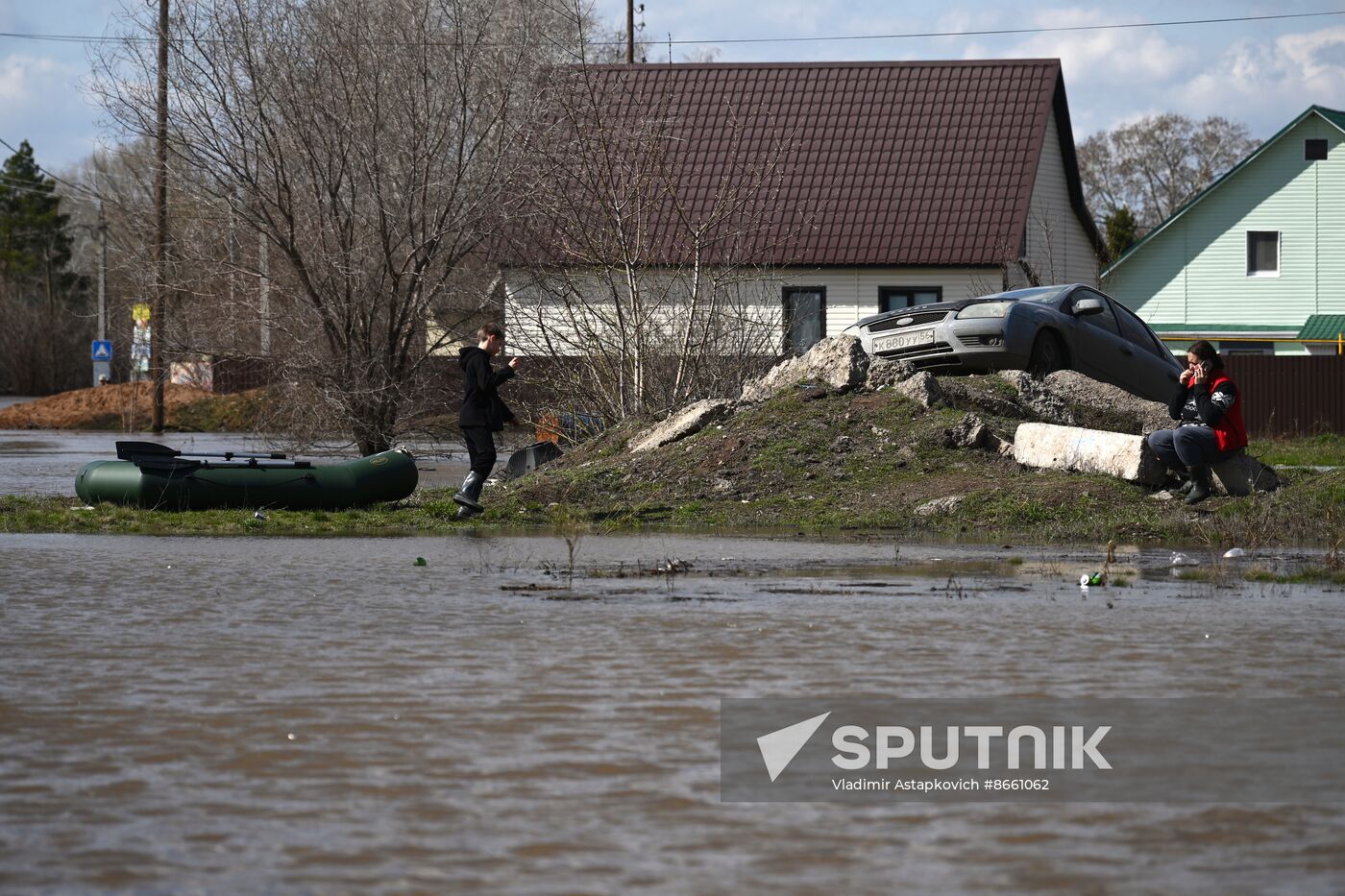 Russia Orenburg Floods