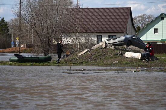 Russia Orenburg Floods