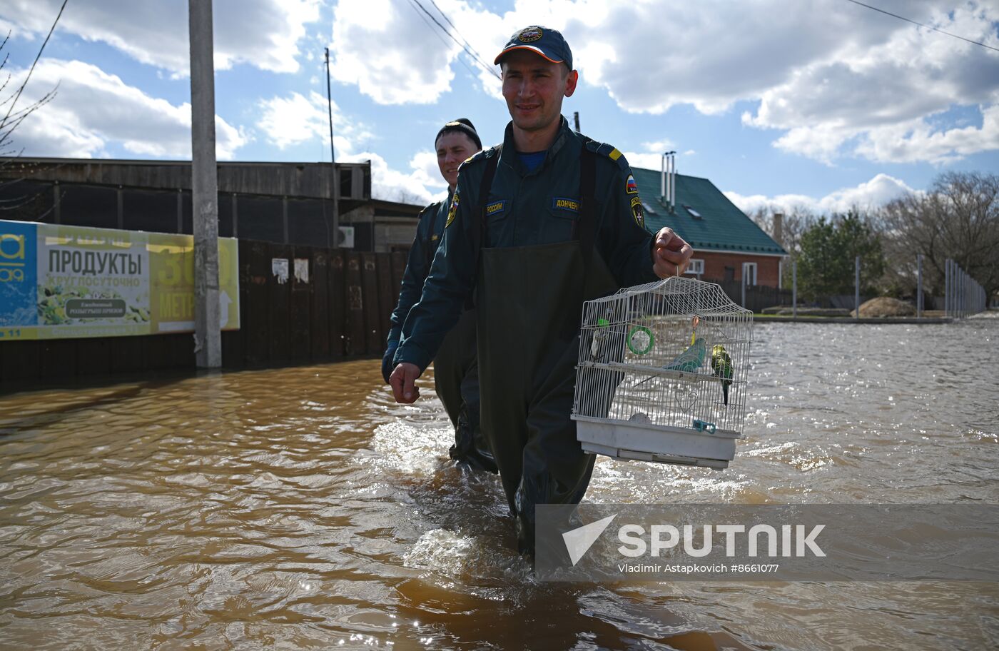 Russia Orenburg Floods