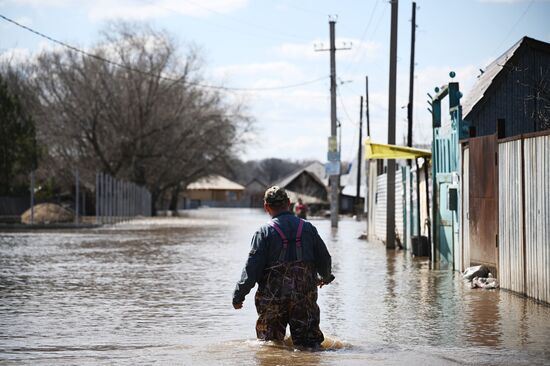 Russia Orenburg Floods