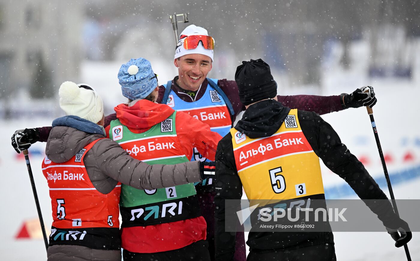 Russia Biathlon Commonwealth Cup Mixed Relay