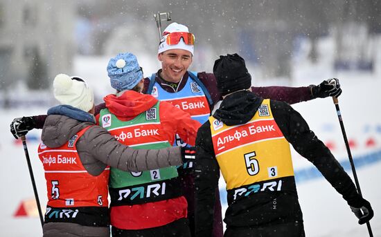 Russia Biathlon Commonwealth Cup Mixed Relay