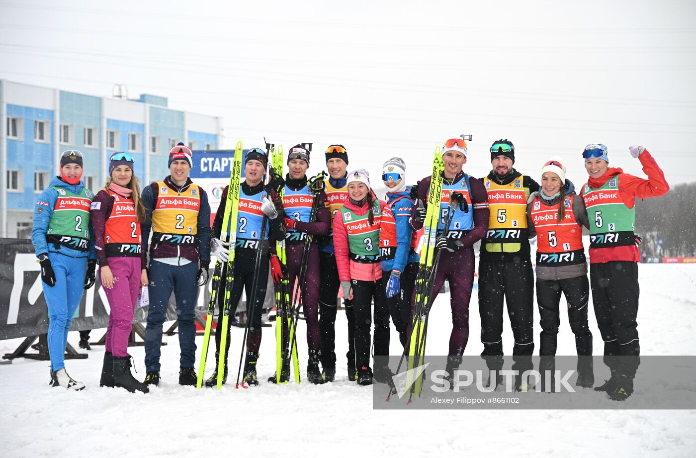 Russia Biathlon Commonwealth Cup Mixed Relay