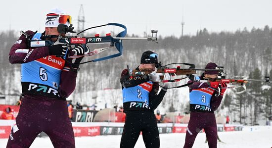 Russia Biathlon Commonwealth Cup Mixed Relay