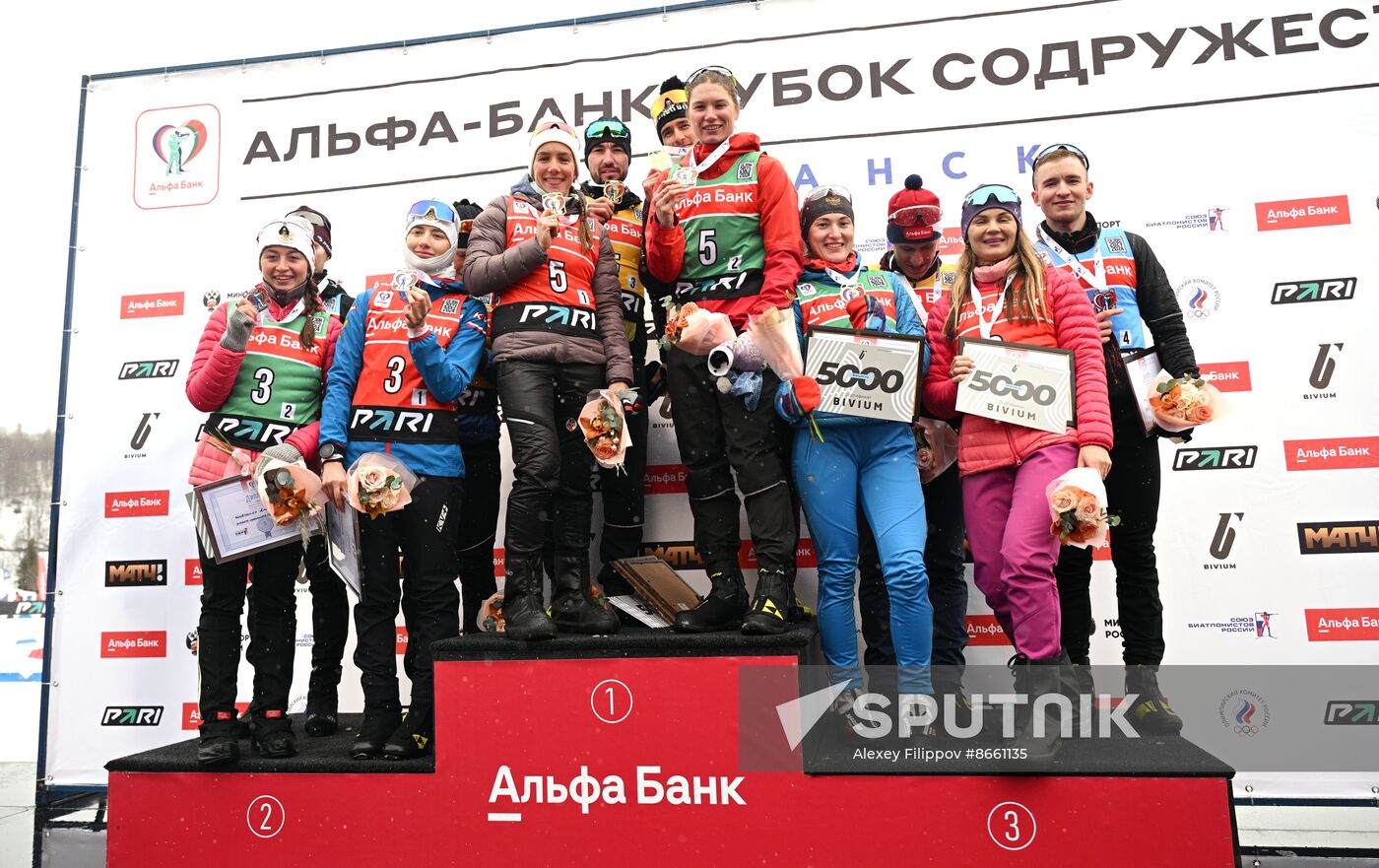 Russia Biathlon Commonwealth Cup Mixed Relay