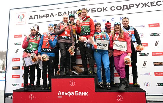 Russia Biathlon Commonwealth Cup Mixed Relay