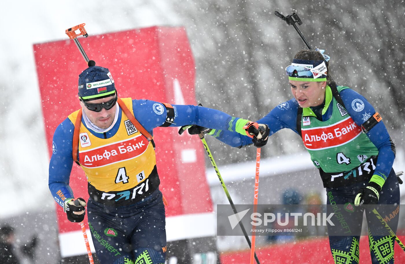 Russia Biathlon Commonwealth Cup Mixed Relay