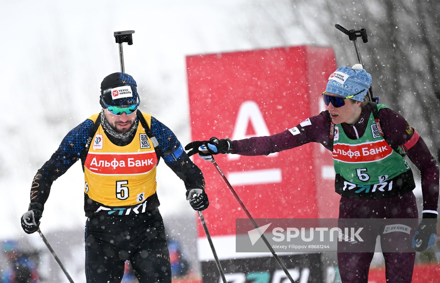 Russia Biathlon Commonwealth Cup Mixed Relay