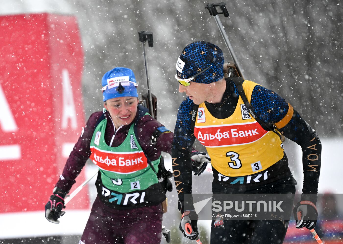 Russia Biathlon Commonwealth Cup Mixed Relay