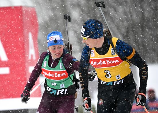 Russia Biathlon Commonwealth Cup Mixed Relay