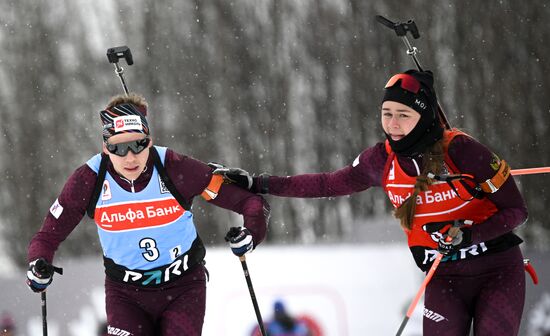 Russia Biathlon Commonwealth Cup Single Mixed Relay