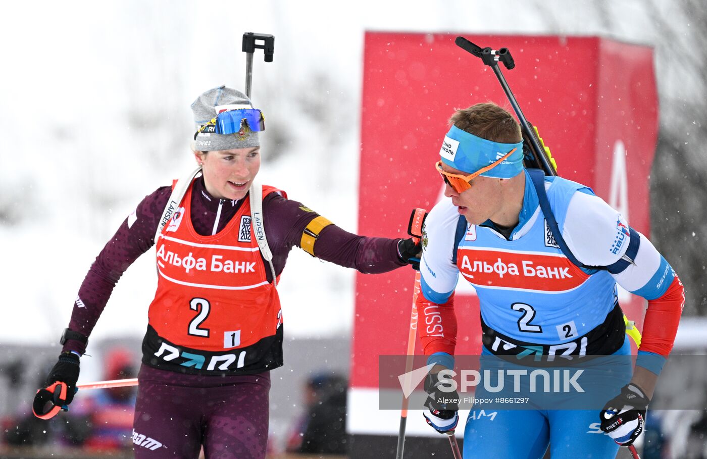 Russia Biathlon Commonwealth Cup Single Mixed Relay