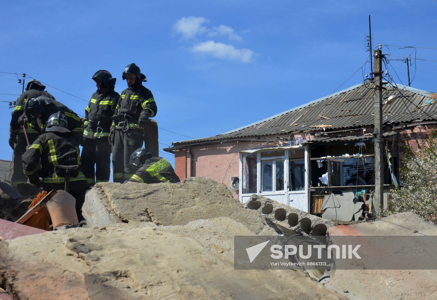 Russia Ukraine Military Operation Tokmak Shelling